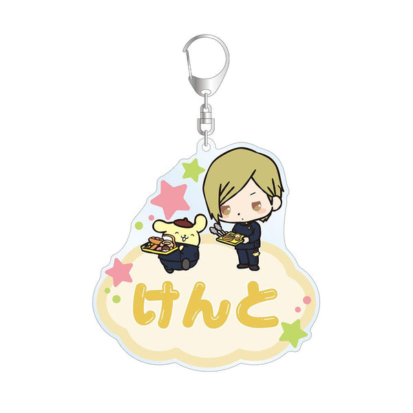 『呪術廻戦×サンリオキャラクターズ』七海建人×ポムポムプリン 懐玉・玉折 お名前BIGアクリルキーホルダー【202510再販】